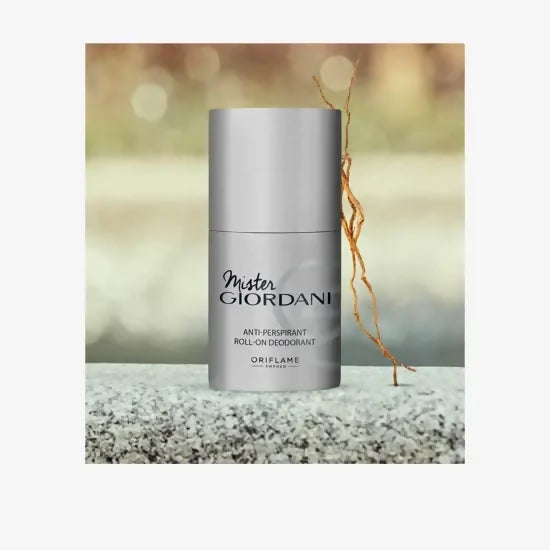 Oriflame | Giordani Gold Mister Giordani Anti-Perspirant Roll-On Deodorant | Women Beauty Deodorants | Brand New