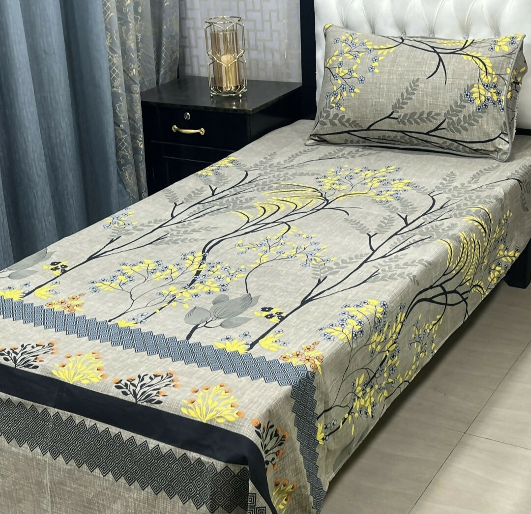 Cotton single pair bedsheets | Home Decor | Bedding & bedsheets | Brand New