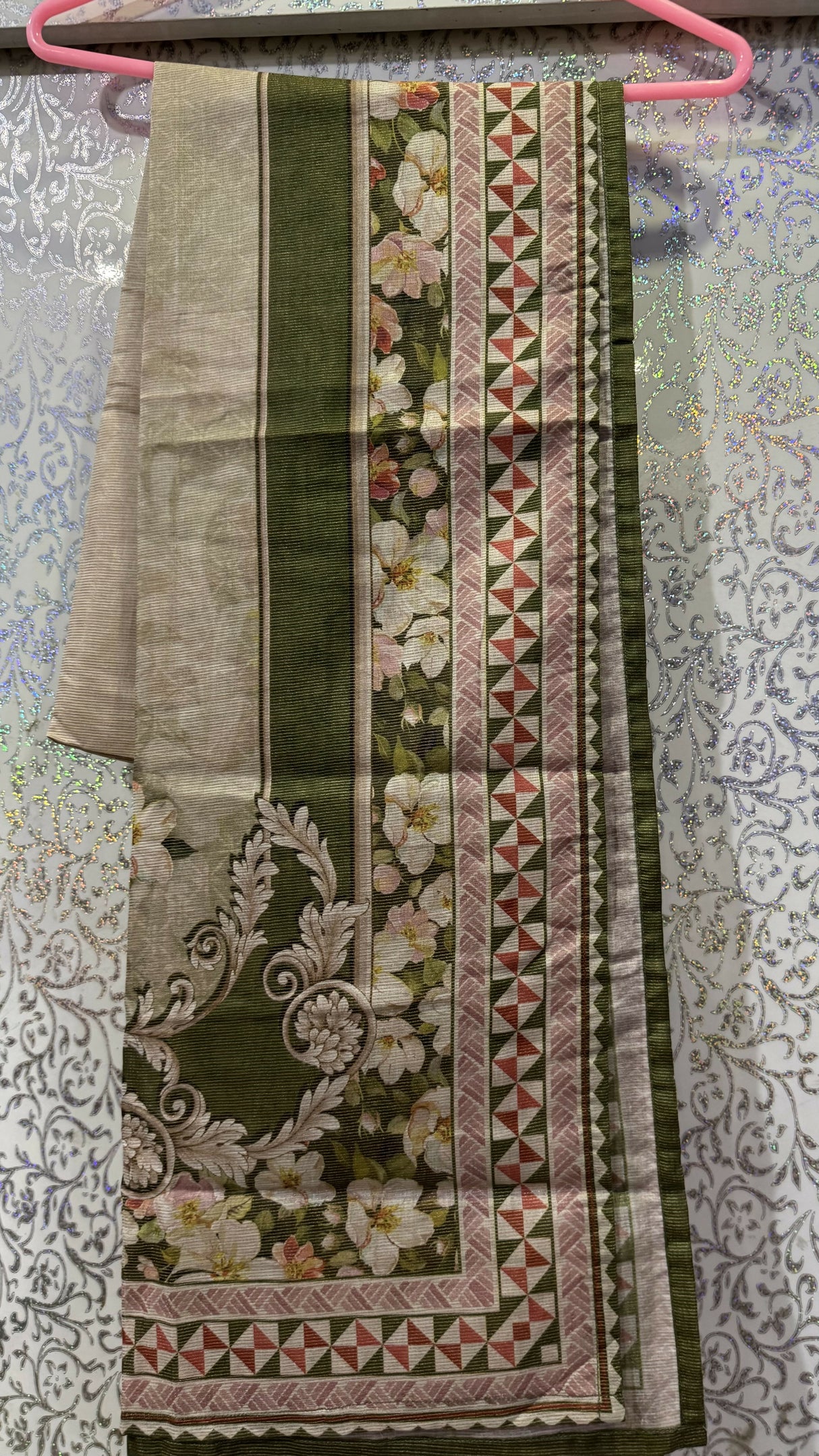 Bin Saeed | Women Branded Kurta | Green Kurta | Medium | Brand New