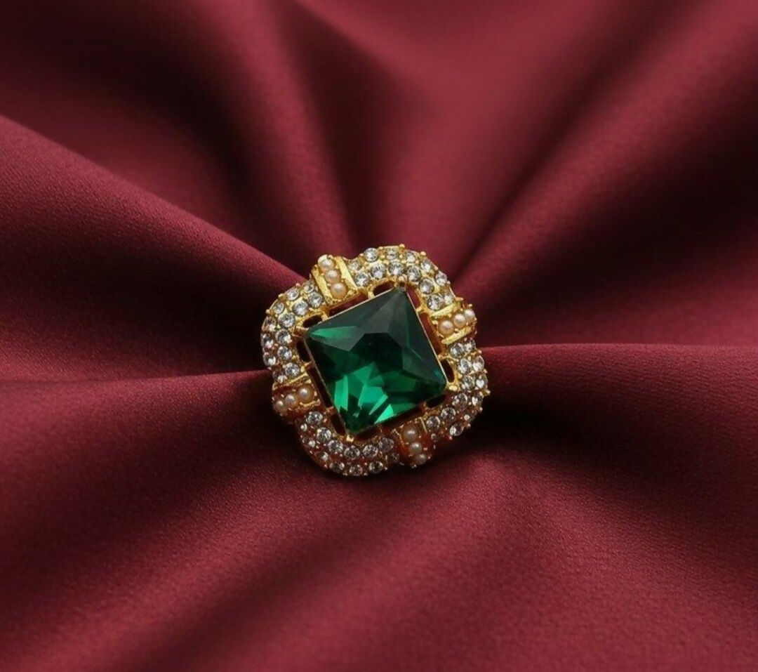 Square Ring Adjustable-00079 | Women Jewelry | Rings | Brand New