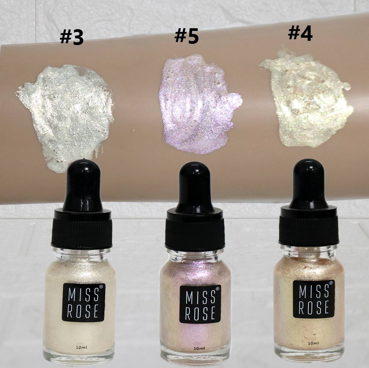 Buy Miss Rose Professional Make Up High Beam Liquid Highlighter 10 - Ml in Pakistan