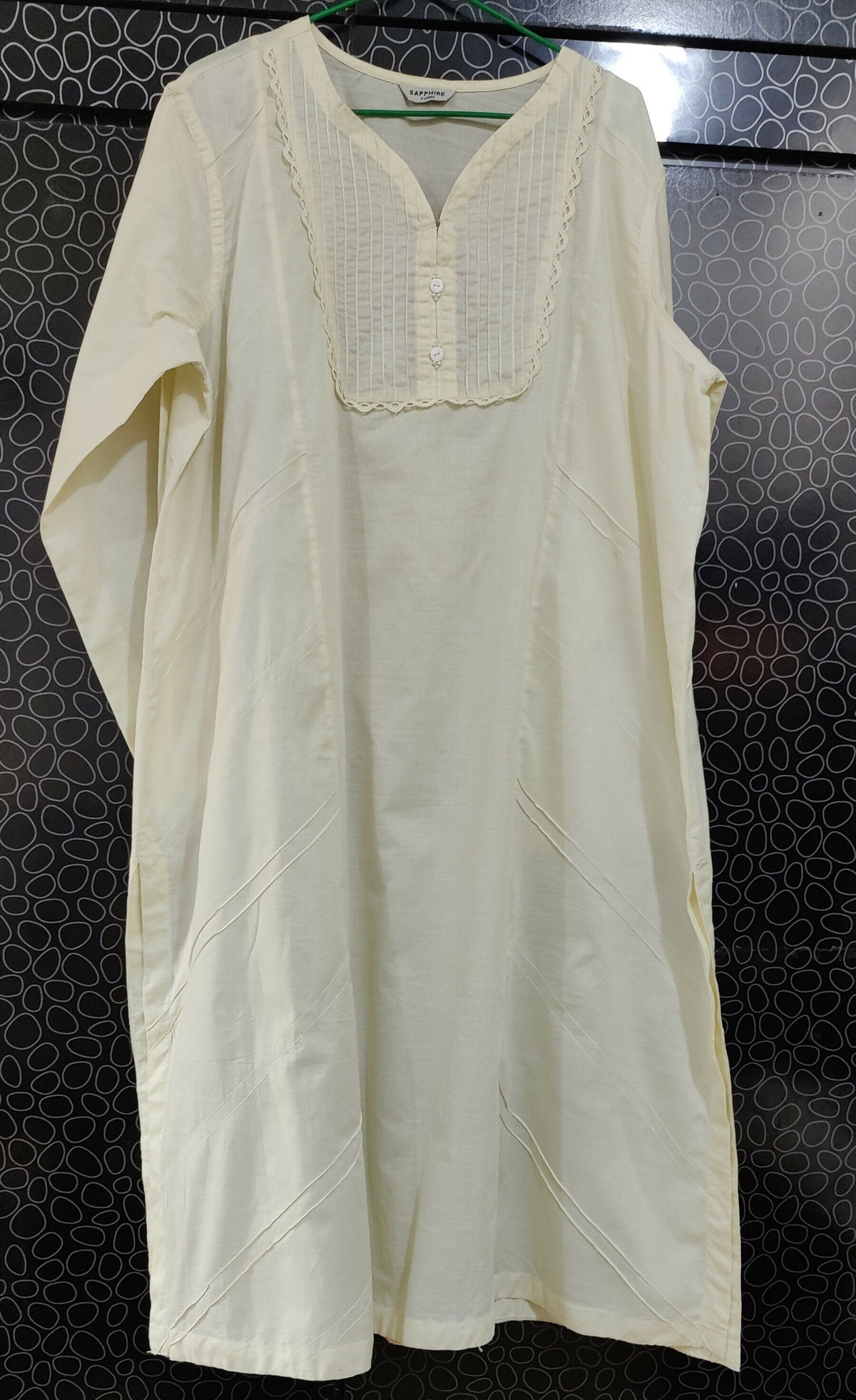 Sapphire | Women Branded Kurta | Light Yellow | XLarge | New