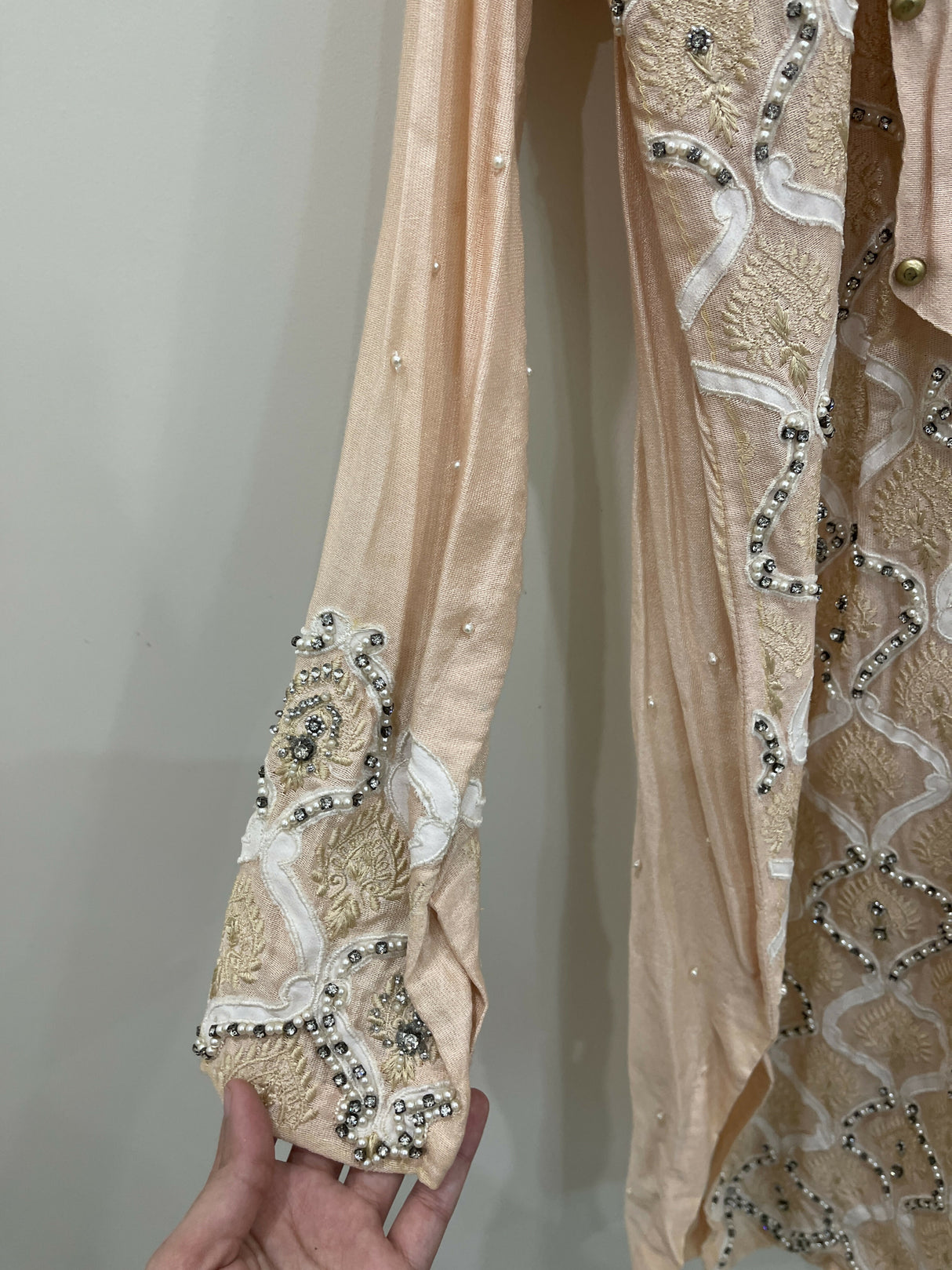 Peach Kurta | Women Locally Made Formals | Small | Preloved