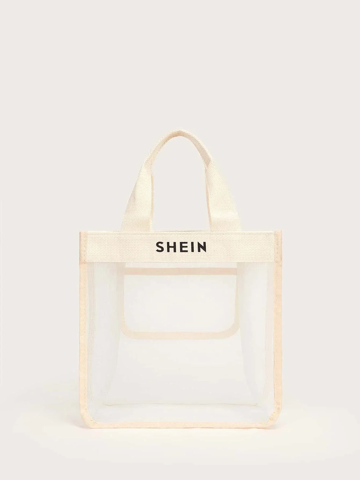 Buy SHEIN Letter Graphic Mesh Tote Bag in Pakistan