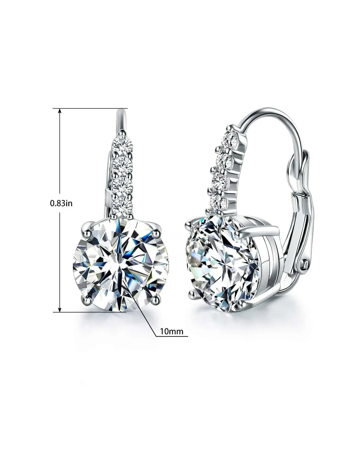 Buy Shein Zircon Decor Earrings in Pakistan