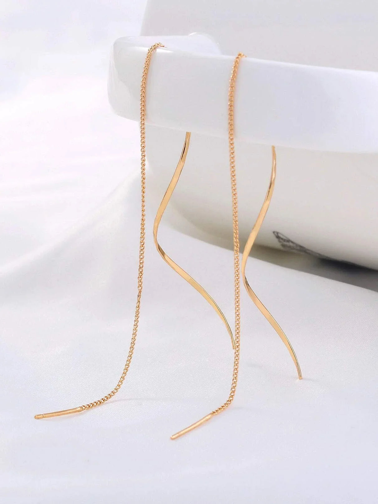 Buy Shein Spiral Drop Earrings in Pakistan