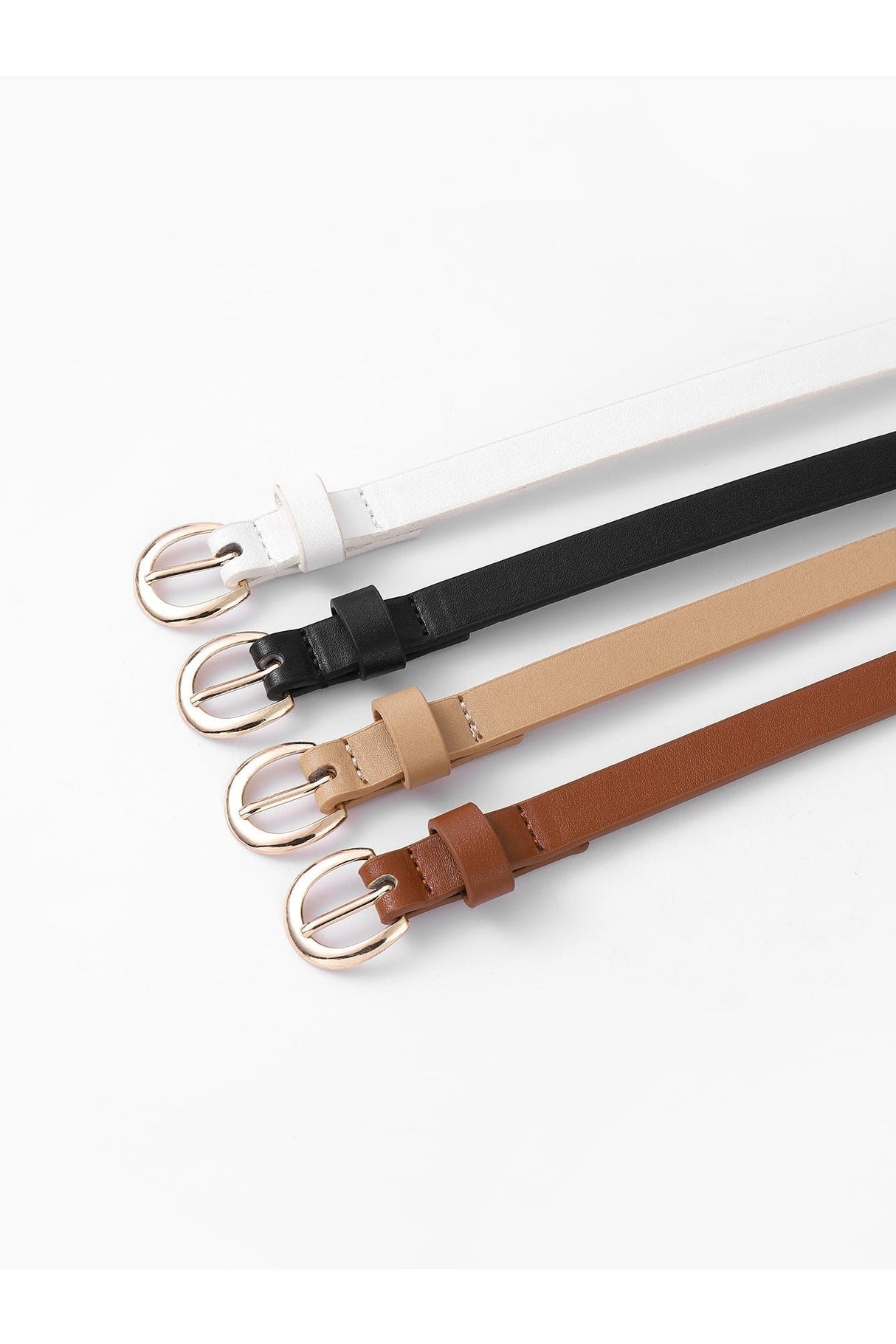 Buy Shein 4pcs Metal Buckle Belt With Hole Punch in Pakistan