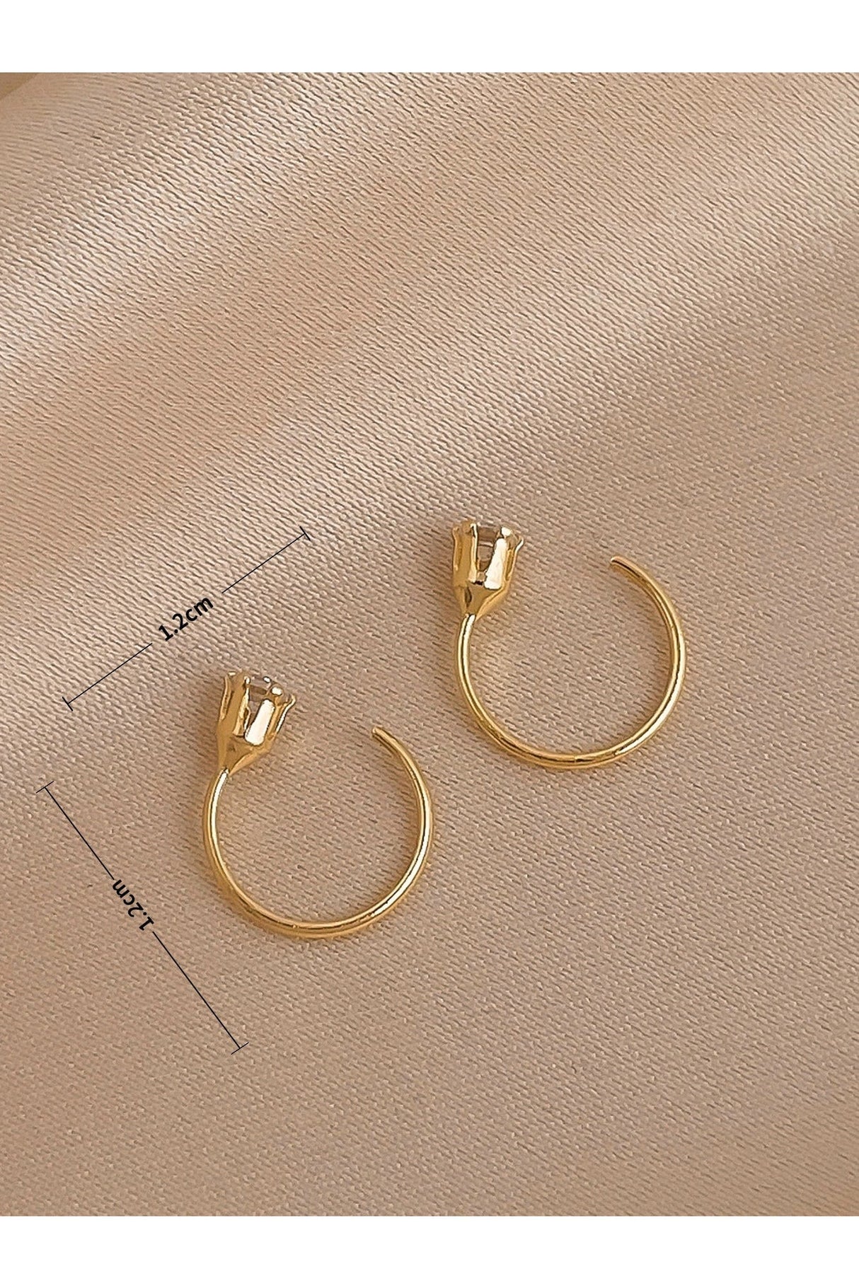 Buy Shein Rhinestone Decor Stud Earrings in Pakistan