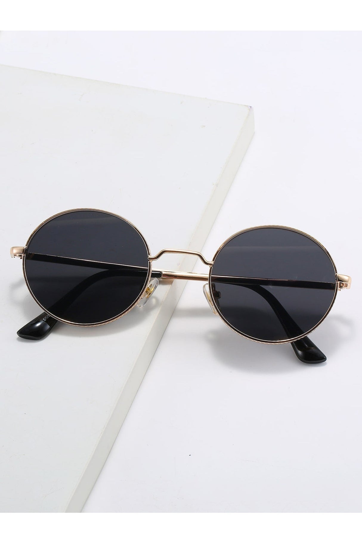 Buy Shein Metal Frame Fashion Glasses - Gold in Pakistan