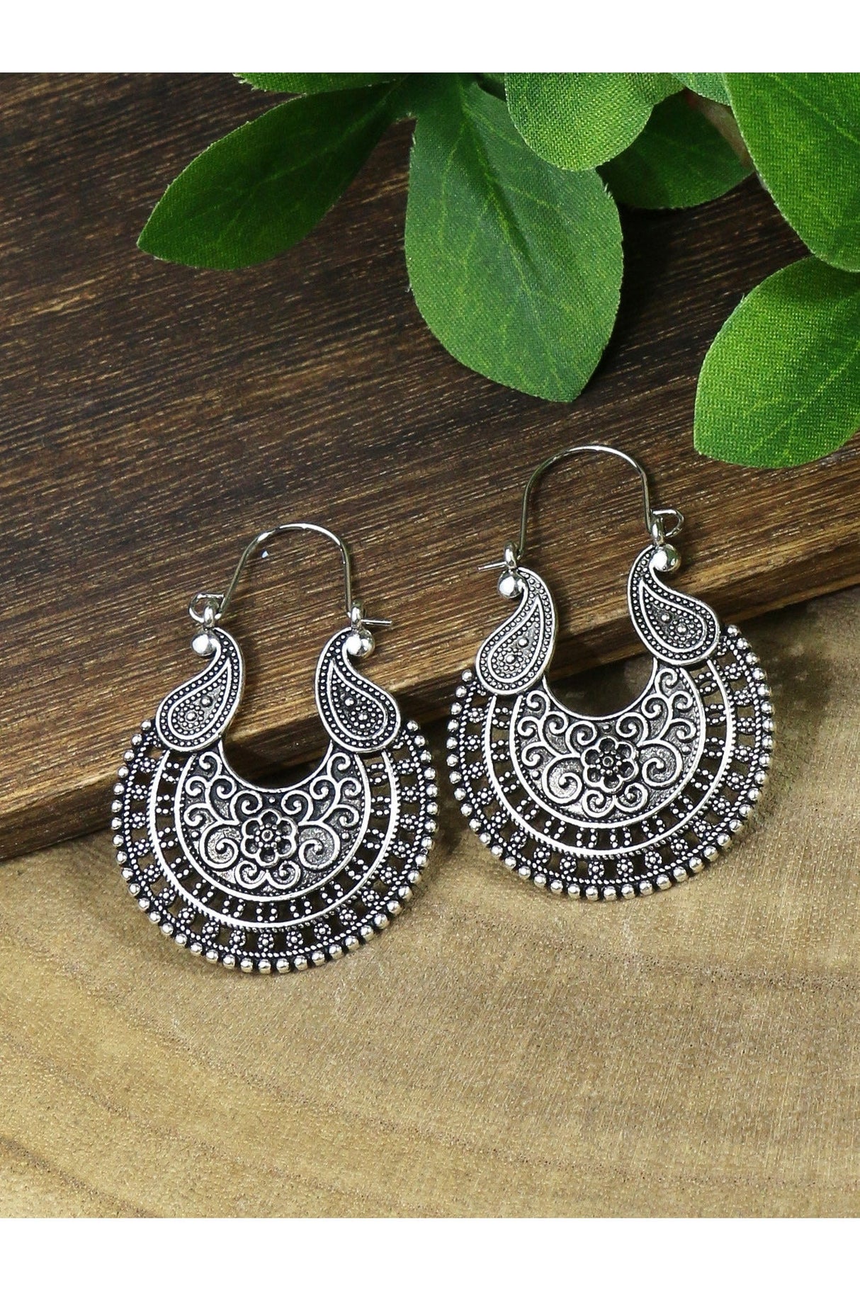 Buy SHEIN EMERY ROSE 6pairs Hollow Out Hoop Earrings in Pakistan