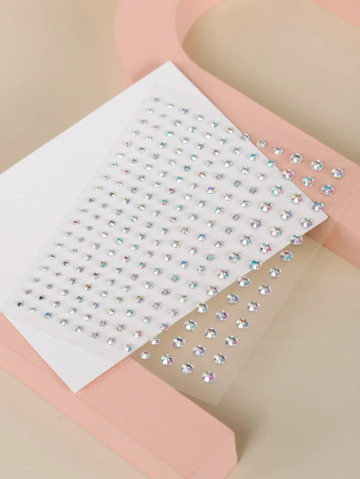 Buy SHEIN 2sheets Rhinestone Face Tattoo Sticker in Pakistan