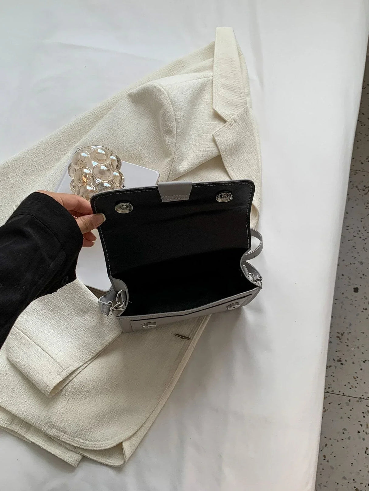 Buy Shein Mini Flap Square Bag in Pakistan
