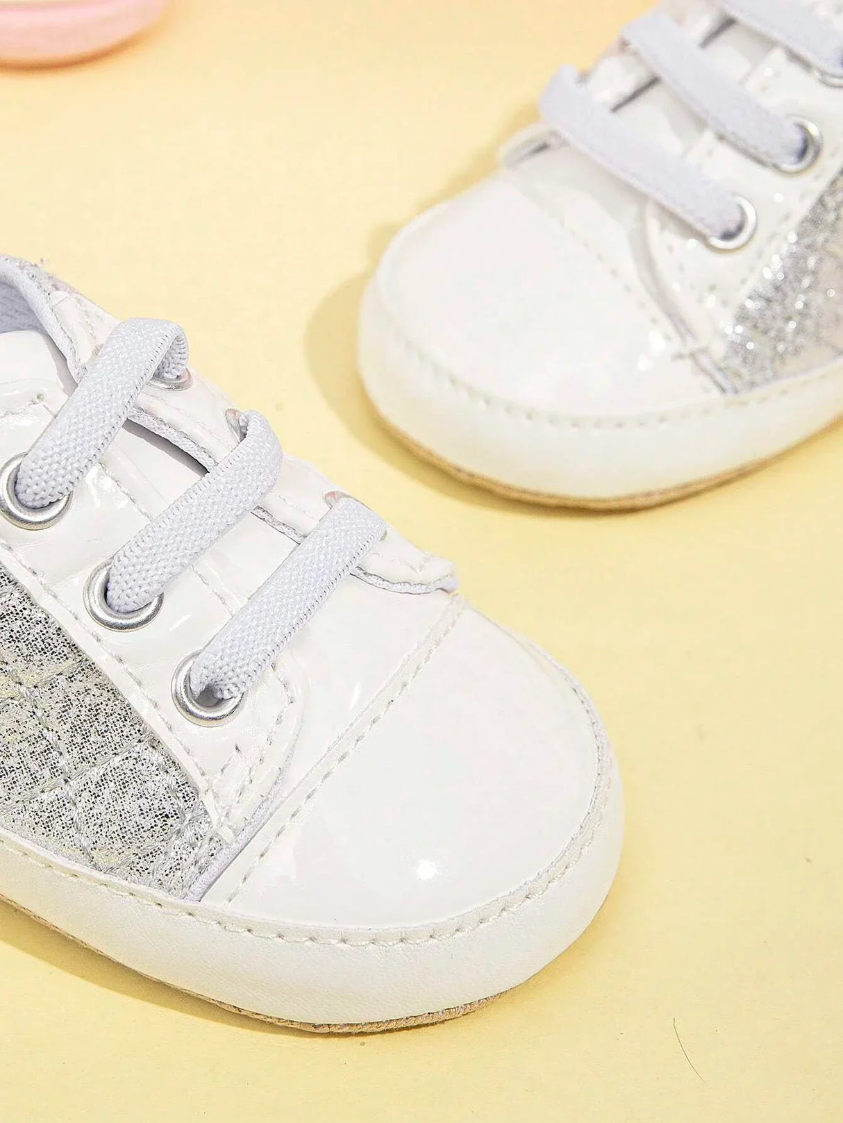 Buy SHEIN Baby Girls Lace Up Front Round Toe Sneakers For Outdoor in Pakistan