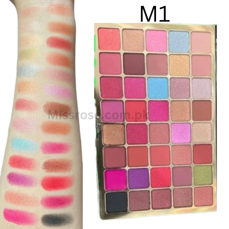 Buy Miss rose 40-color Matte / Shimmer palette in Pakistan