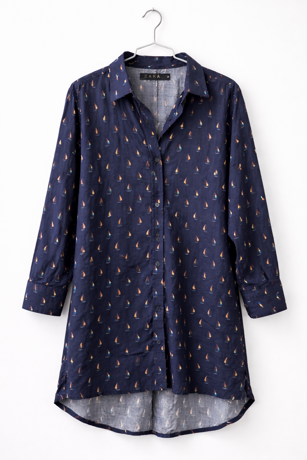 Blue Western Top | Women Tops & Shirts | Medium | New
