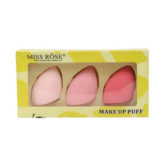 Buy Miss Rose Pack of 3 Beauty Blender Makeup Puff in Pakistan