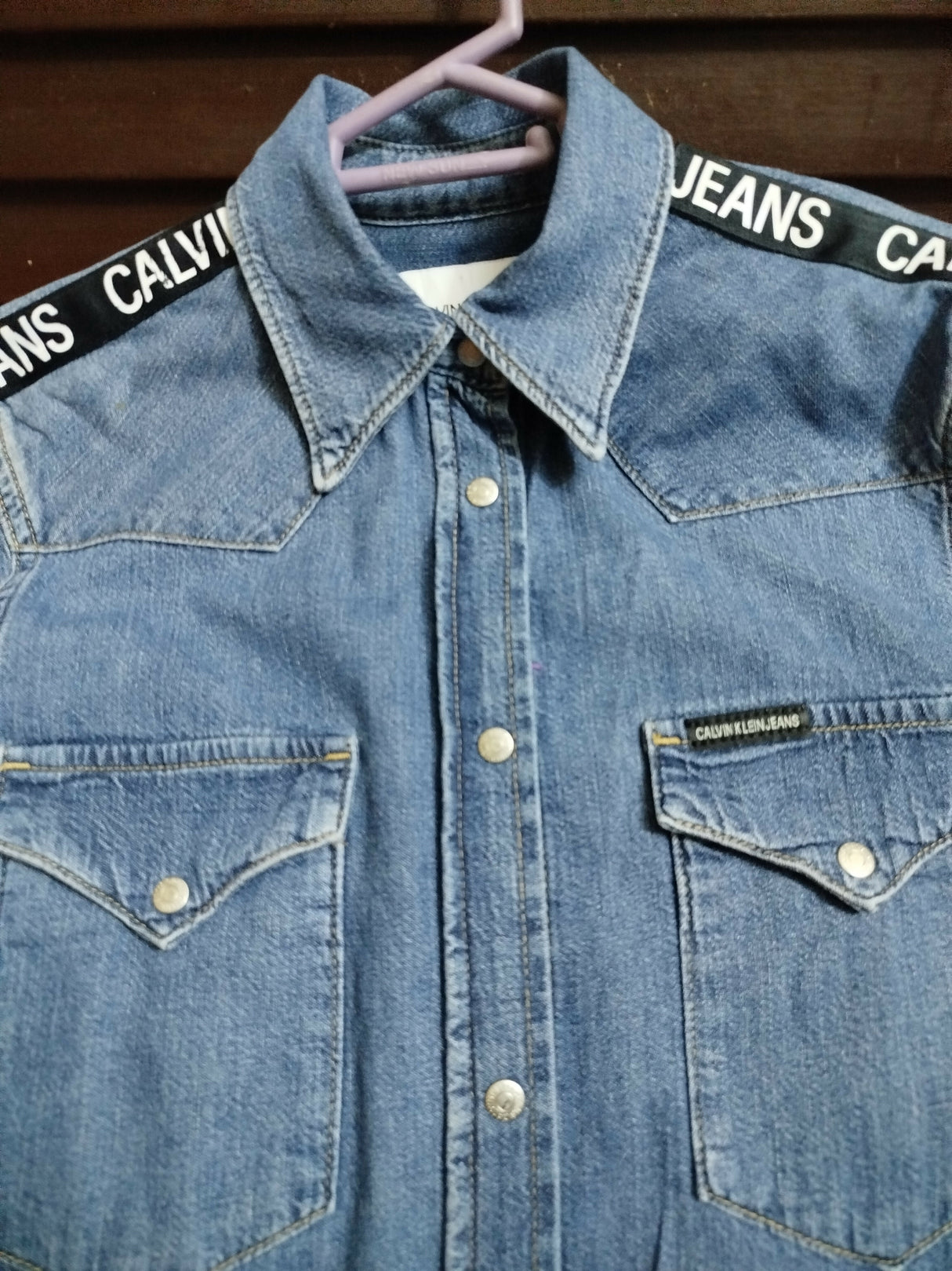 Calvin Klein | Women Tops & Shirts | Medium | Blue | Preloved