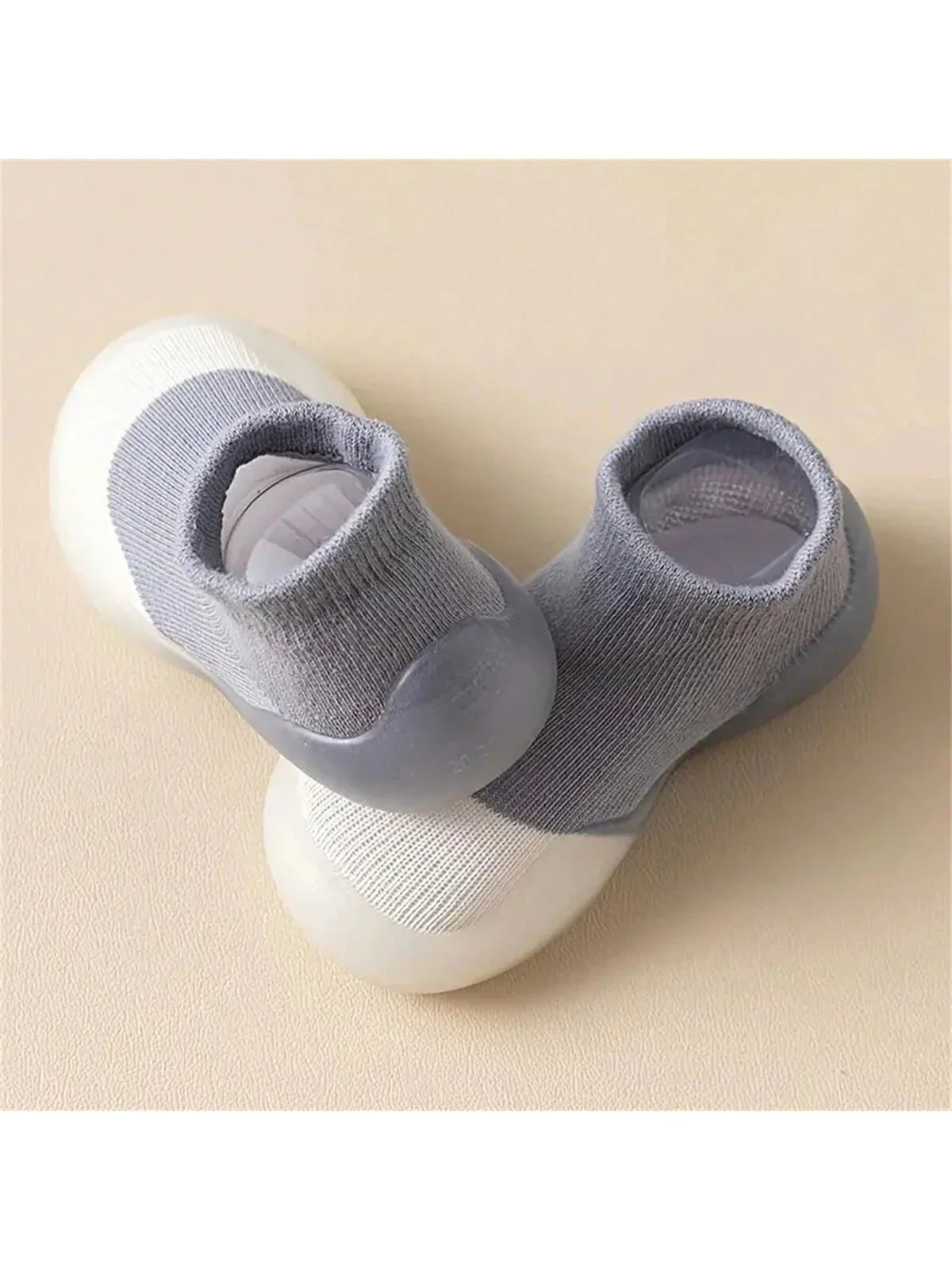 Buy SHEIN 1pair Infant Toddler Soft-sole Anti-slip Breathable Floor Socks With Shoe Shape Design For Autumn & Winter, Indoor in Pakistan