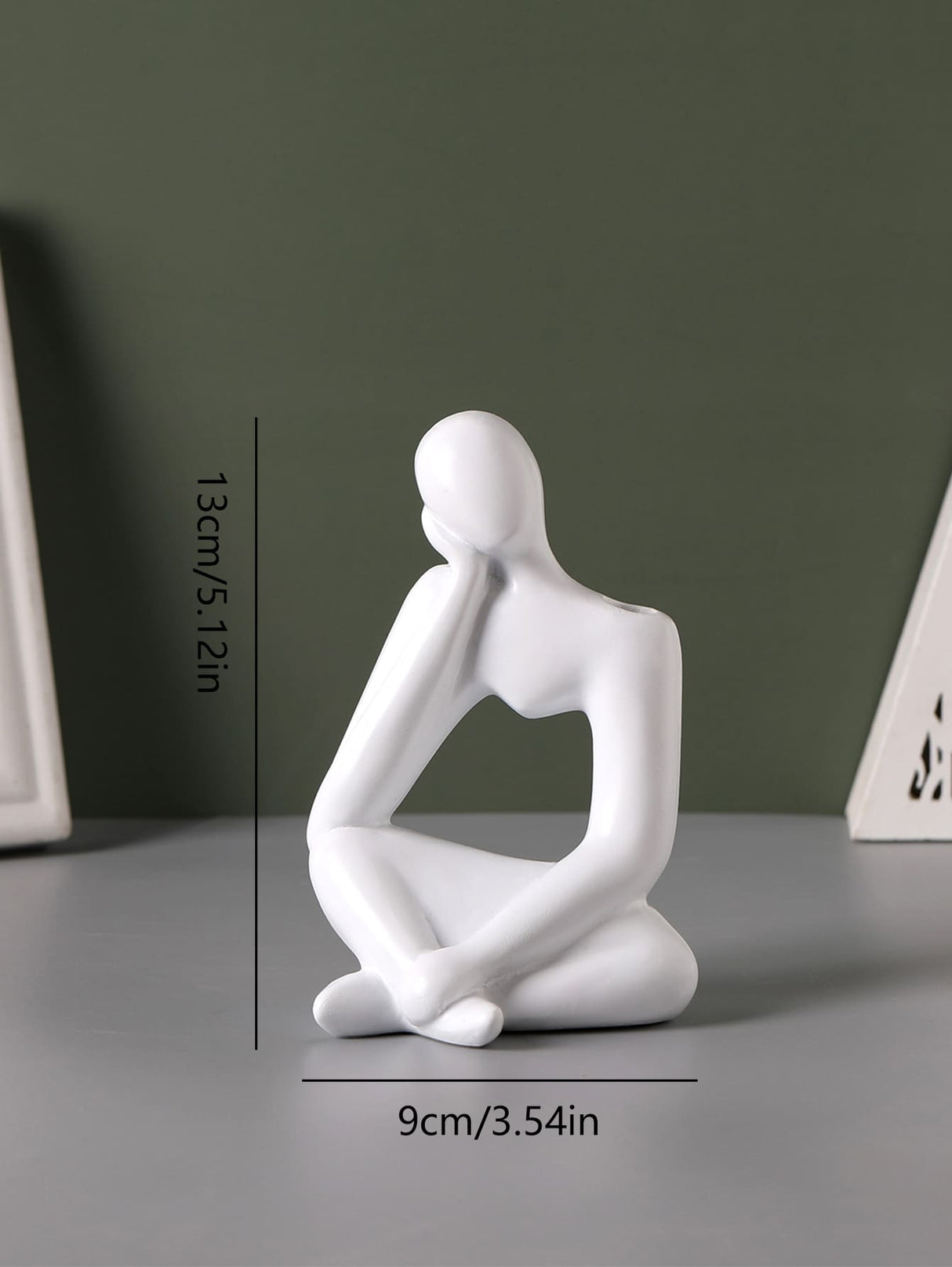 Buy SHEIN Polyresin Figure Design Flower Vase in Pakistan