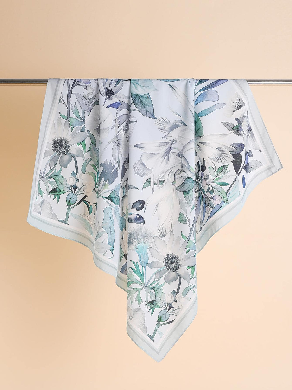 Buy SHEIN 1pc Women Floral Print Fashionable Bandana, For Outdoor in Pakistan