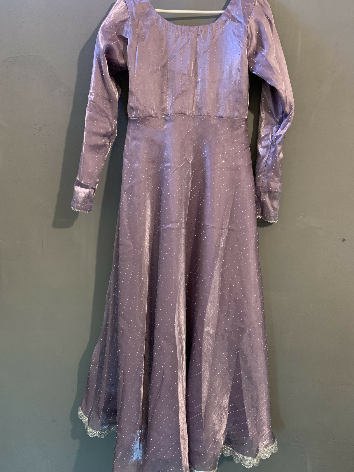 Beautiful Shimmery Girl Frock | Kids | Girls Skirts & Dresses | Medium | Purple | Worn Once