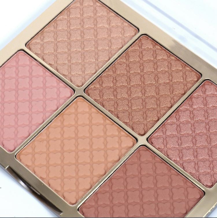 Buy Miss Rose 6 Color Square Face Palette in Pakistan
