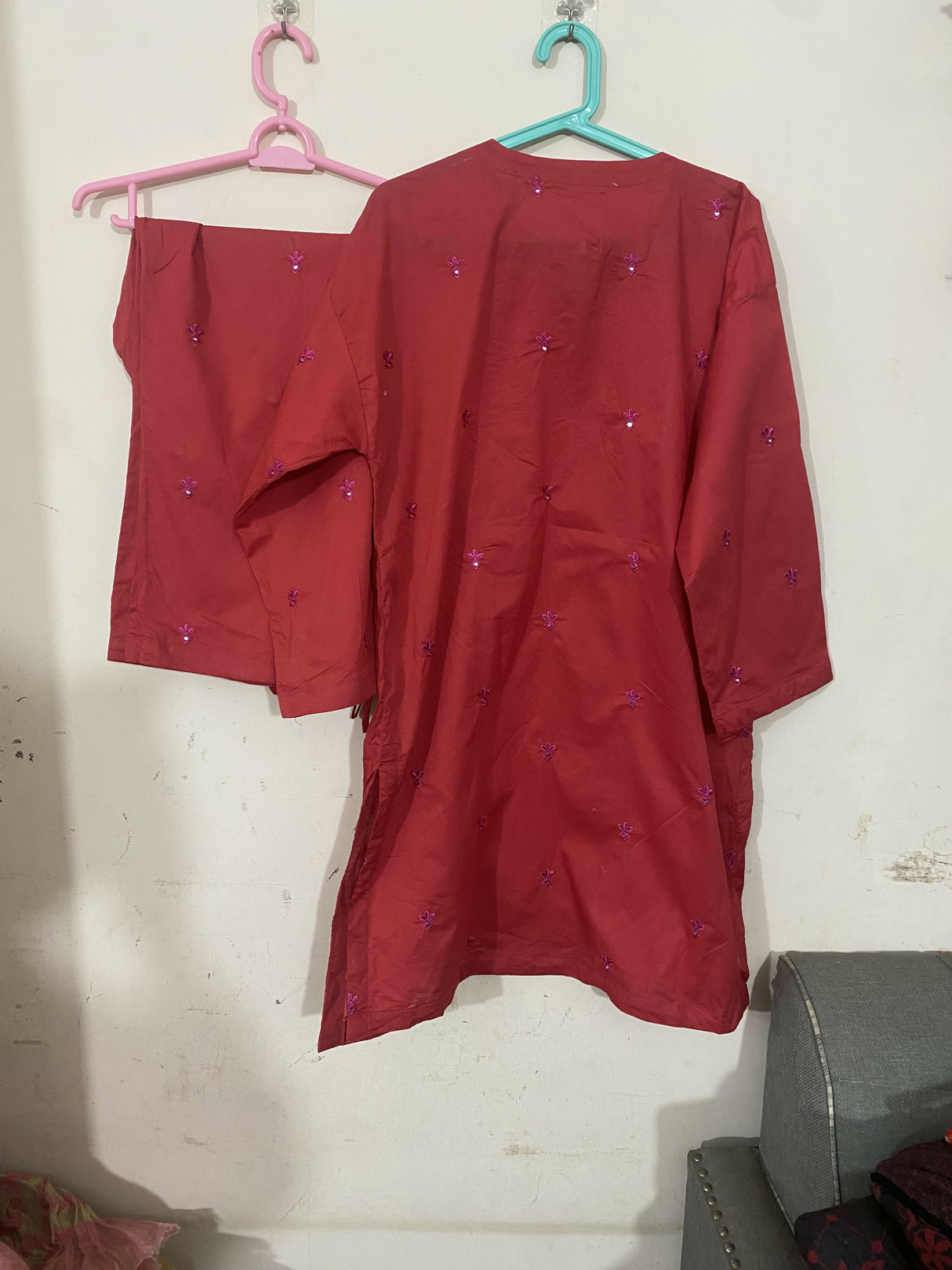 Khaadi 2 Pcs | Women Branded Kurta | Large | Worn Once