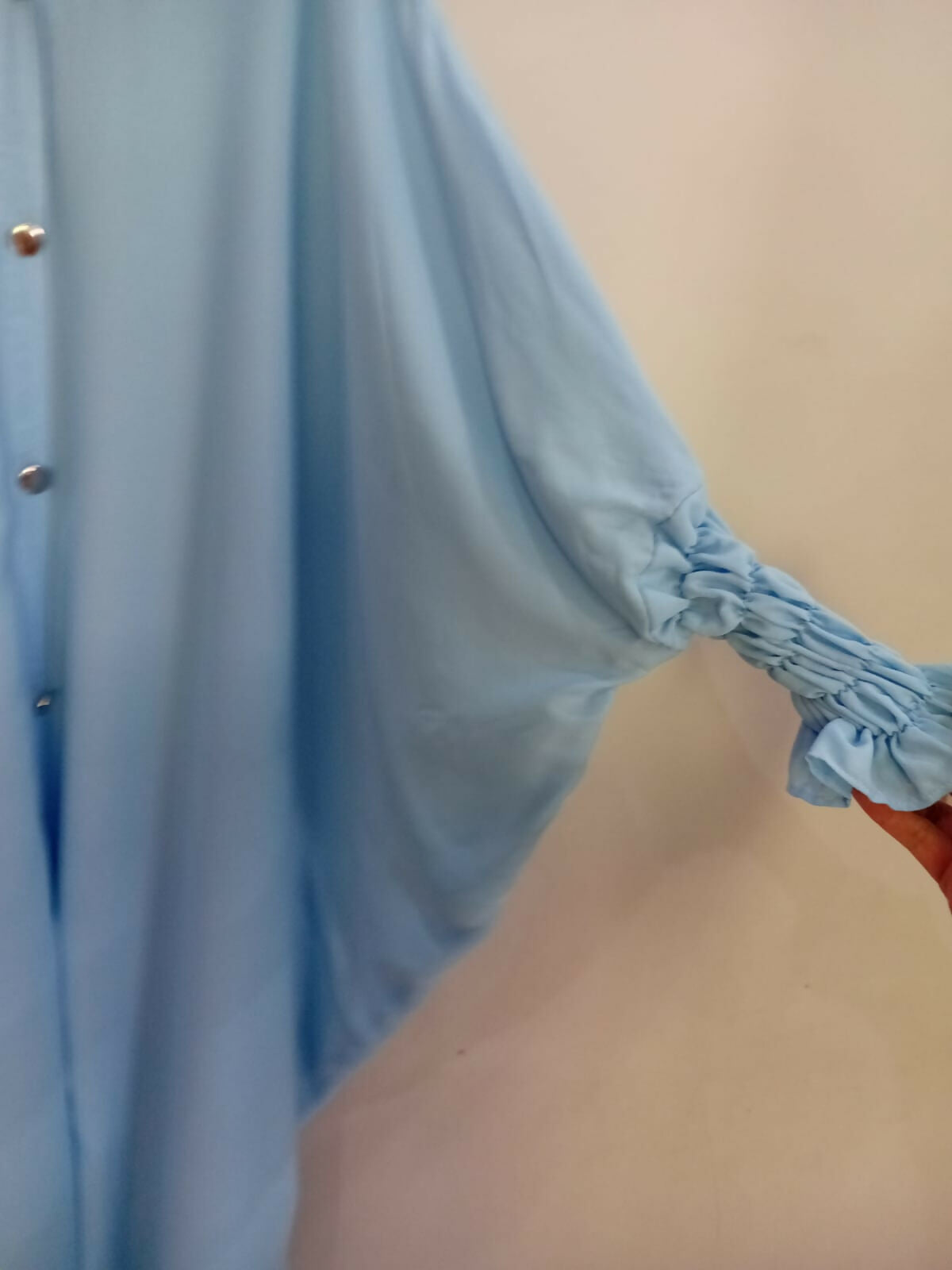 Sky Blue Kaftan Abaya | Women Accessories | Large | Brand New