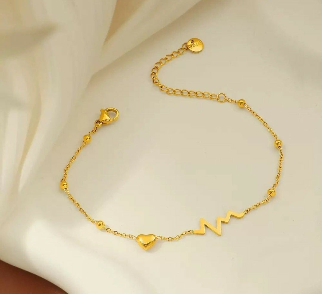 Heart Anklet Single-00205 | Women Jewelry | Anklets | Brand New