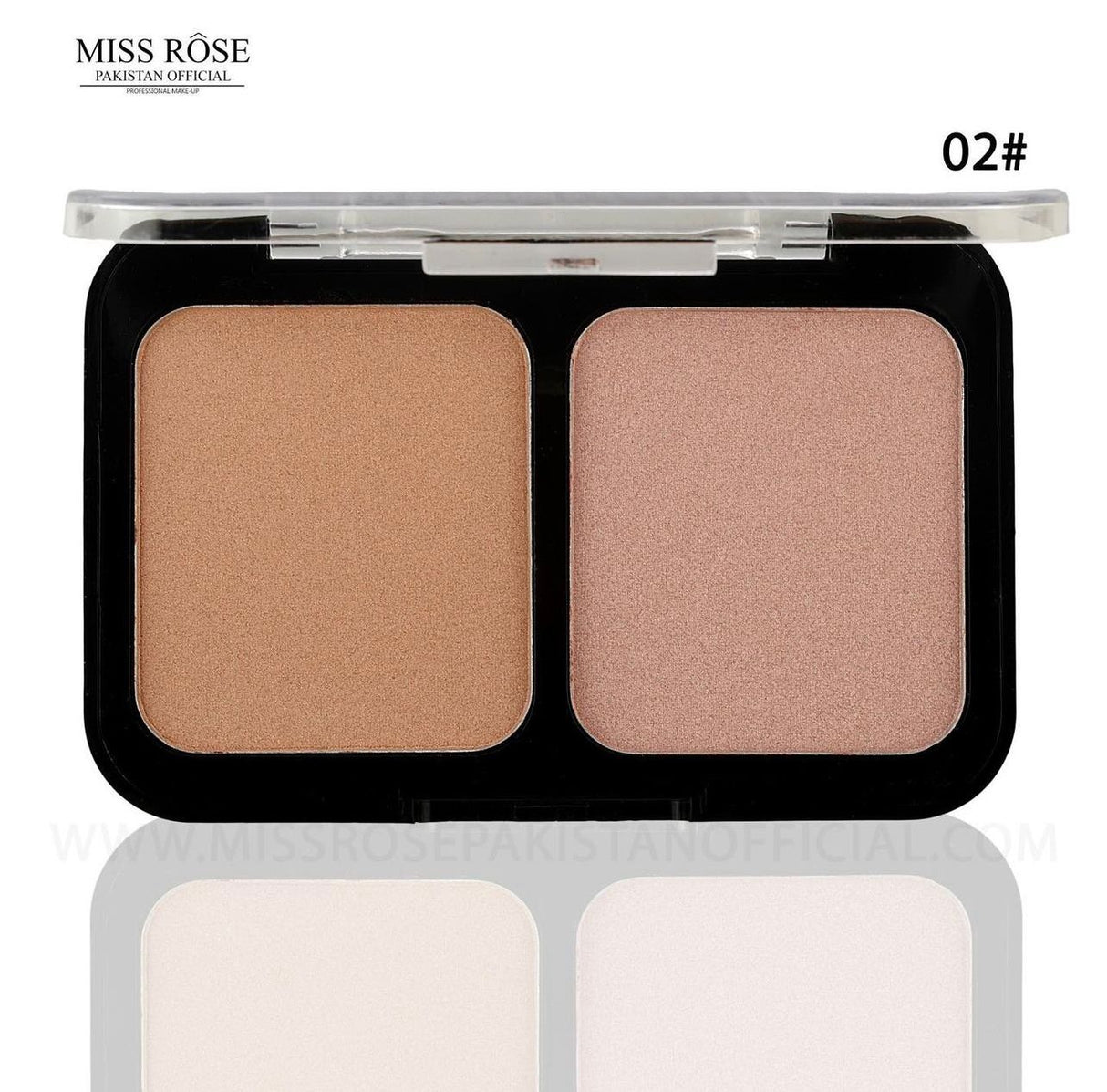 Buy Miss Rose 2 Color Highlighter in Pakistan
