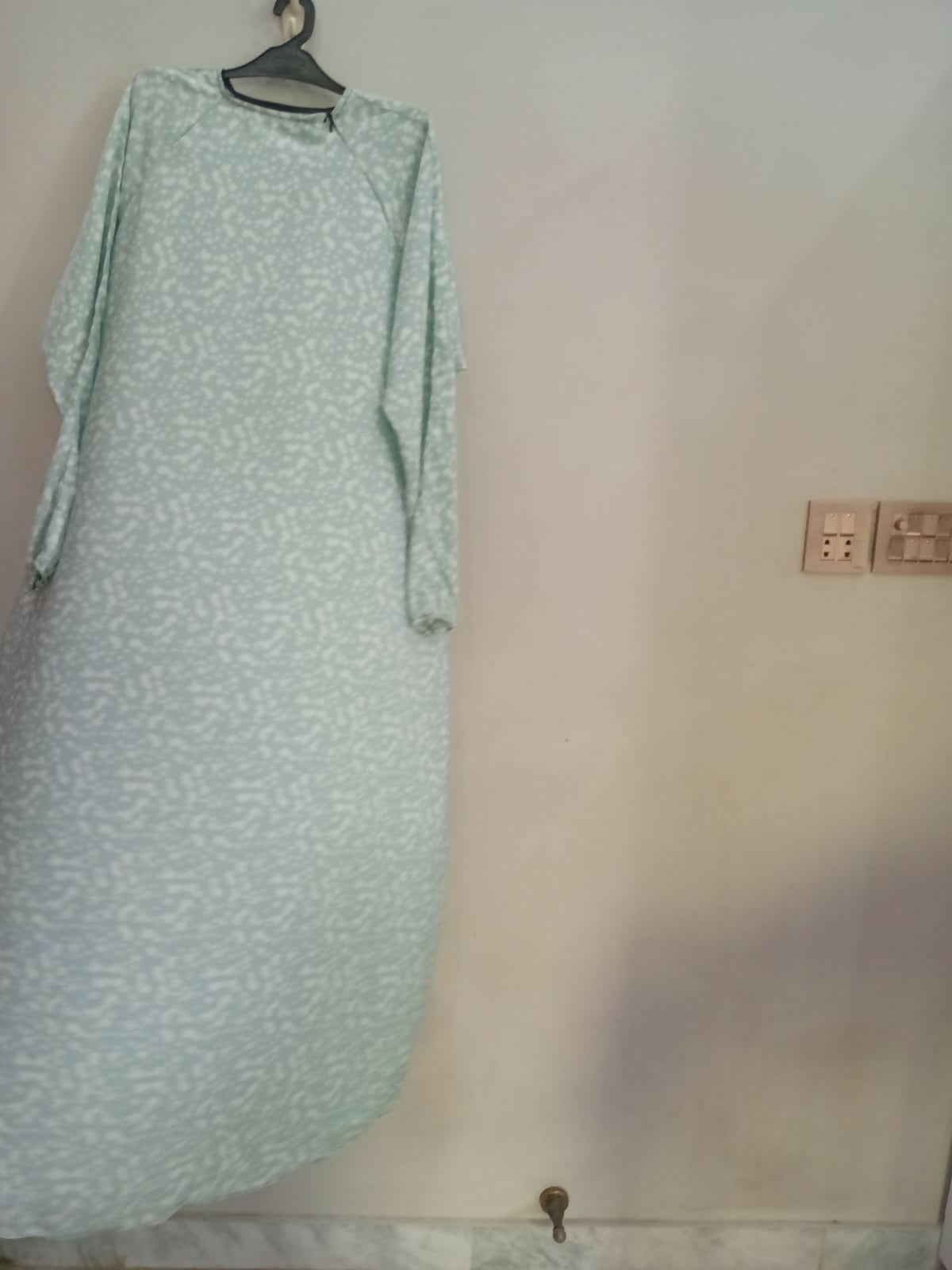 Ice Cream Green Maxi Abaya | Women Accessories | Large | Brand New