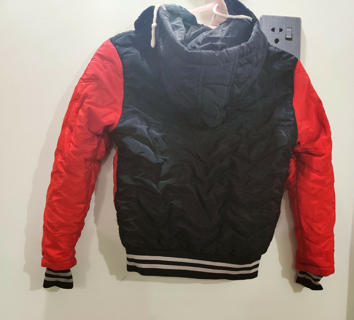 Red and Black Jacket | Kids Winter | 8 to 10 Yrs | Preloved