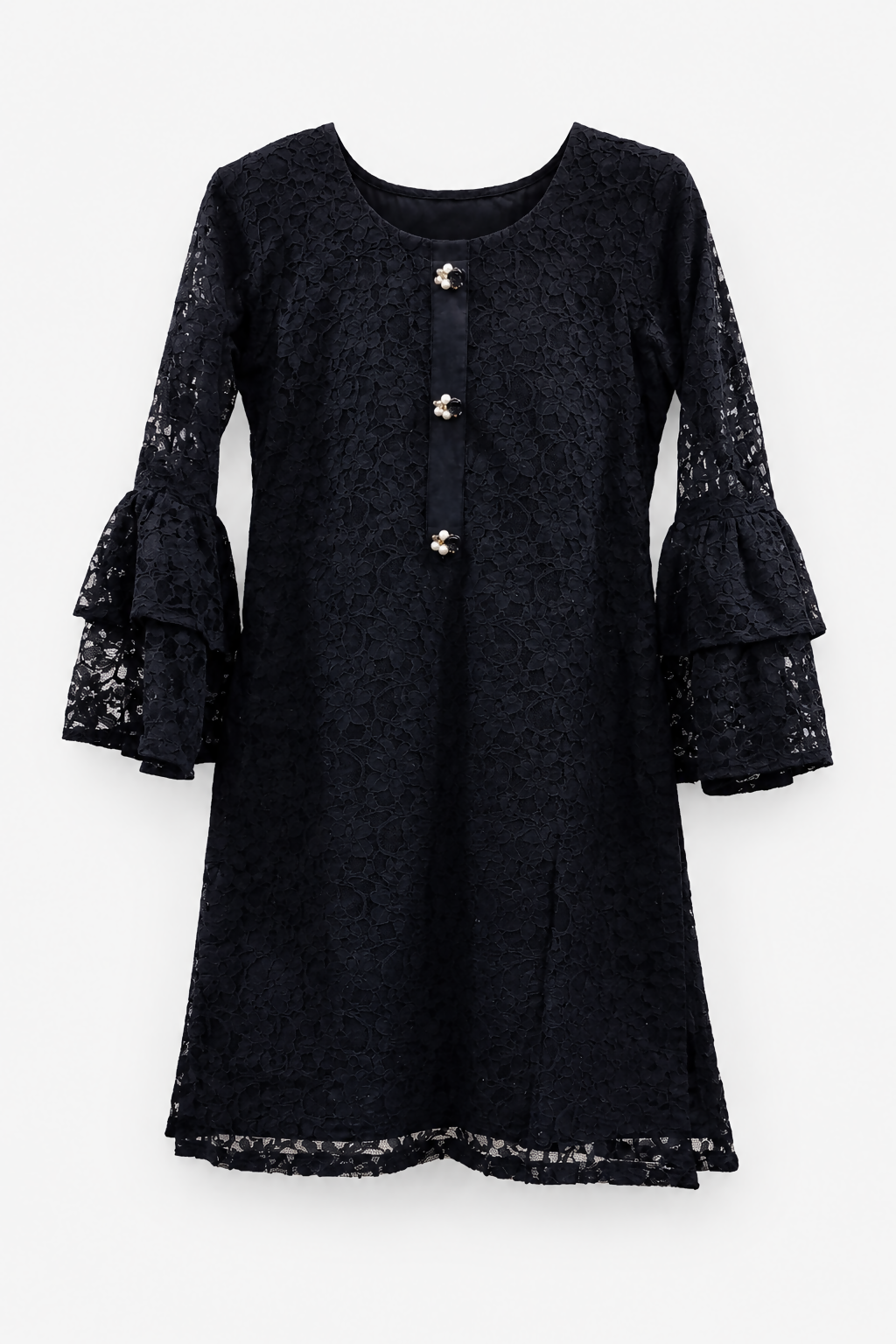 Black Shirt | Women Locally Made Kurta | Small | Worn Once