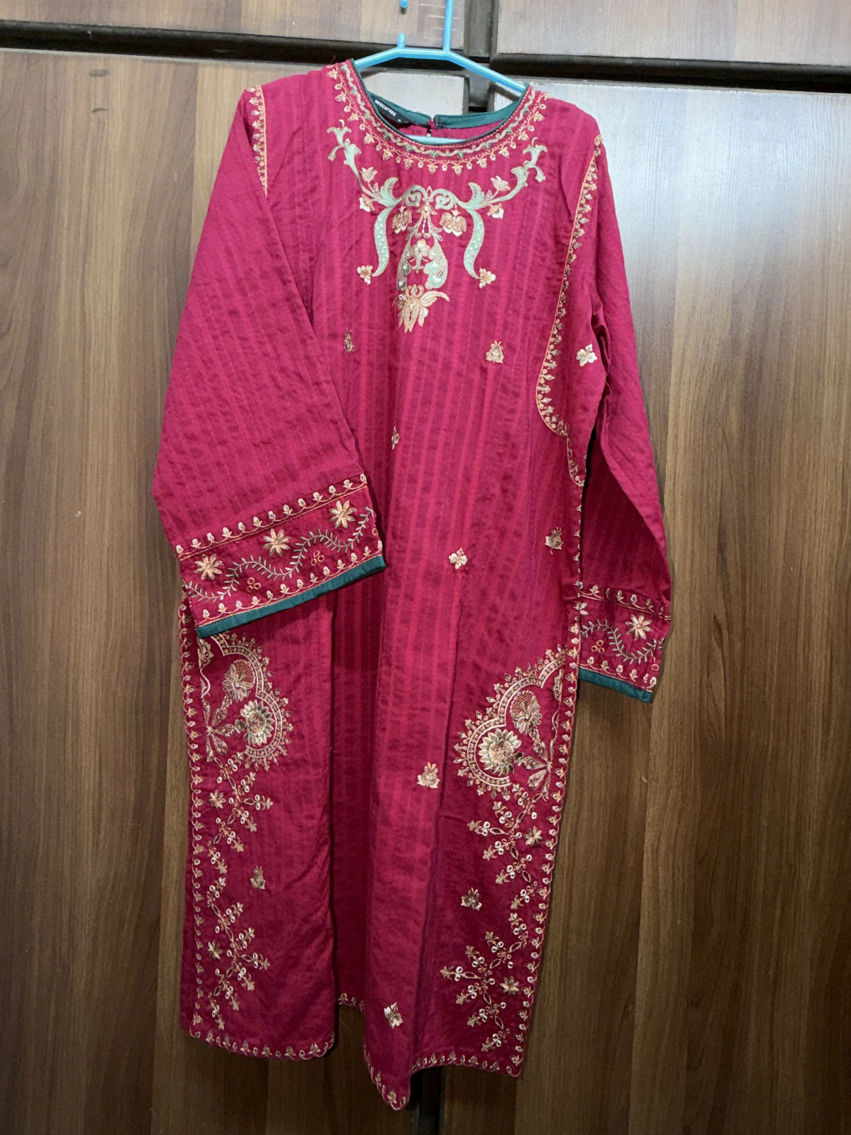 Beechtree | Women Branded Kurta | Pink | Medium | New