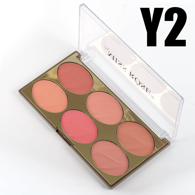 Buy Miss Rose 6 color blush (new) in Pakistan