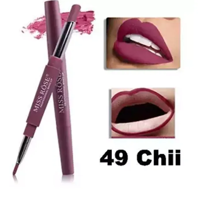 Buy Miss Rose High Pigment 2 In 1 Lip Liner + Lipstick in Pakistan