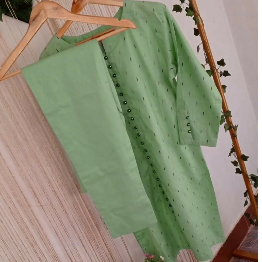 ? New Arrival- 2-Piece Collection! ?Introducing our earthy and elegant Greyish Green set, ava