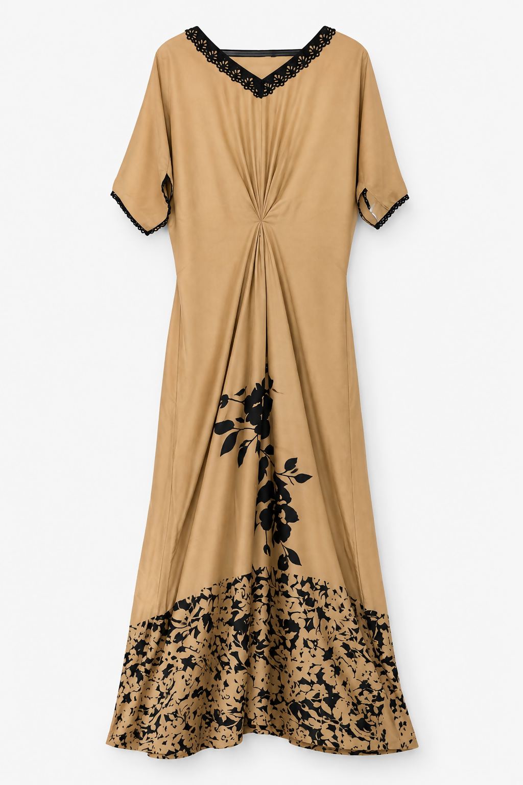 Golden Silk Kaftan | Women Skirts & Dresses | Small | Worn Once