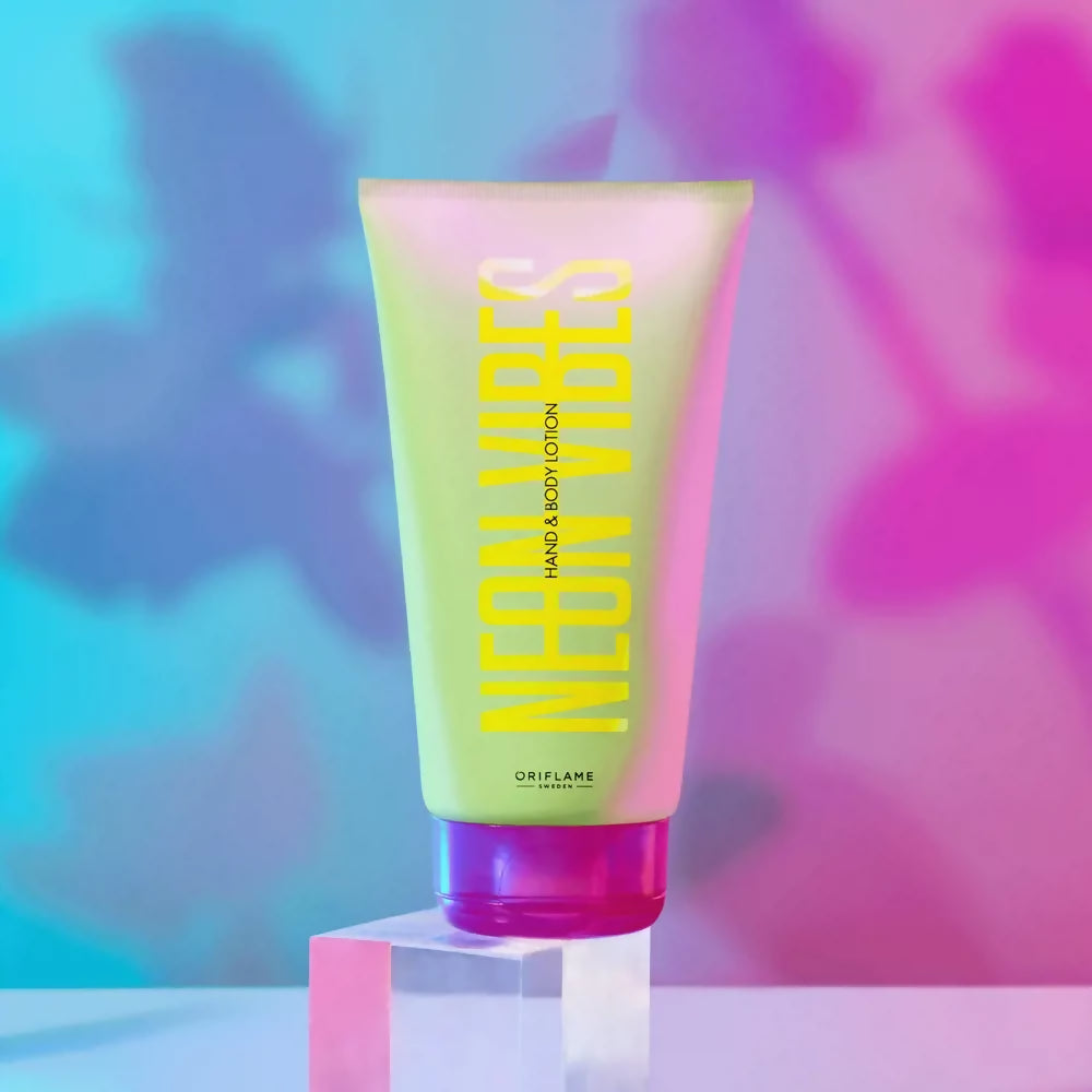 Oriflame | Neon Vibes Hand & Body Lotion | Women Beauty Skincare | 150 ml | Brand New