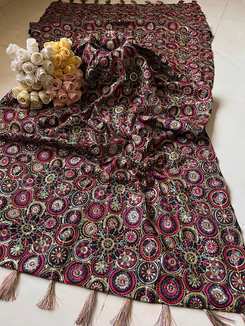 Fancy Embroidered Shawls | Women Clothing | Brand New