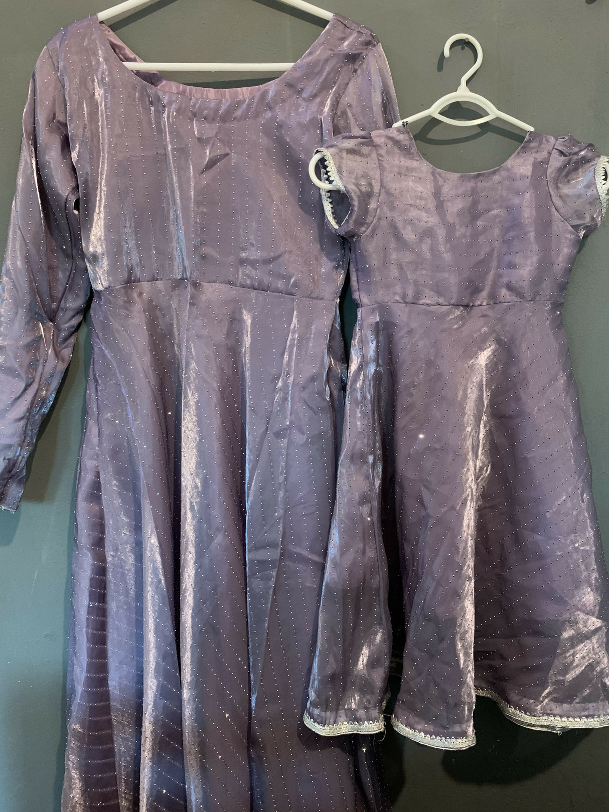 Beautiful Shimmery Girl Frock | Kids | Girls Skirts & Dresses | Medium | Purple | Worn Once