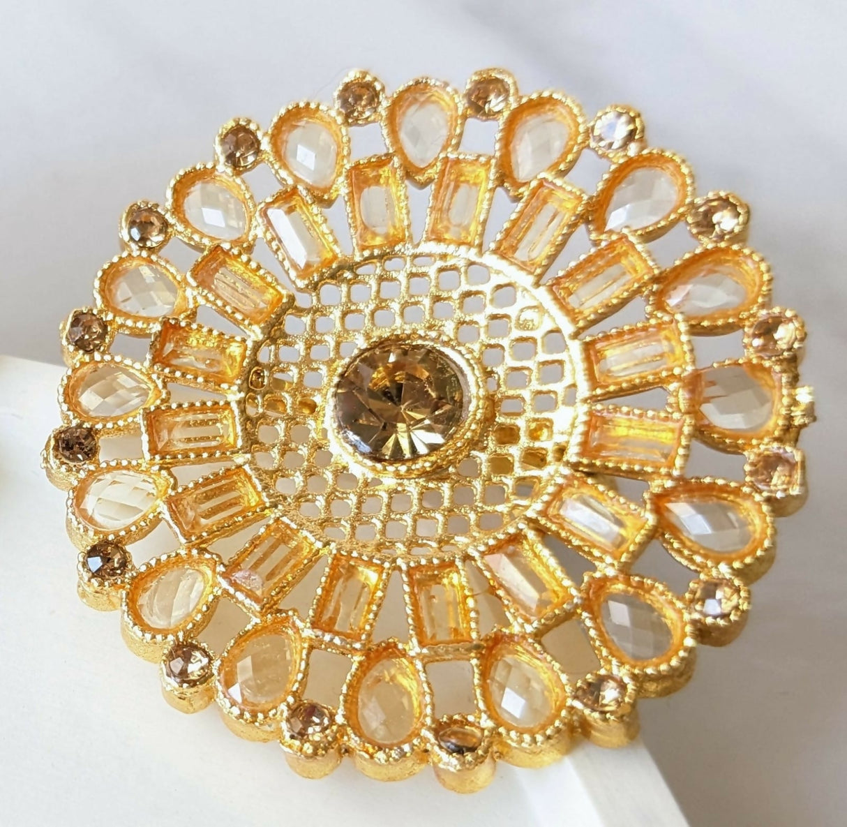 Zircon Stone Ring | Adjustable Stone Ring | Women Jewelry | Rings | Brand New