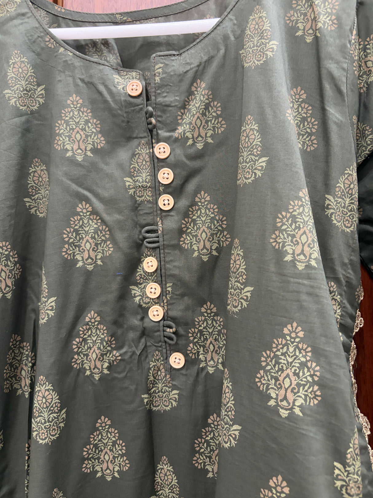 Beechtree | Women Branded Kurta | Small | Green | Preloved