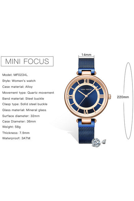 Buy Mini Focus Ladies Watch- MF0234L-4 in Pakistan