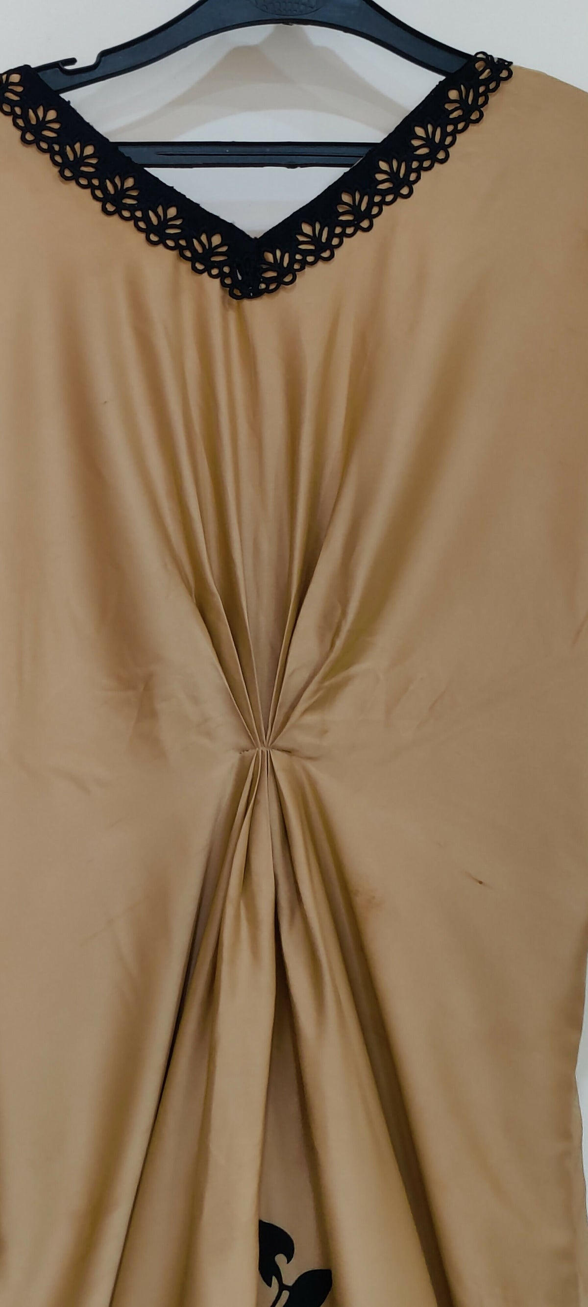 Golden Silk Kaftan | Women Skirts & Dresses | Small | Worn Once