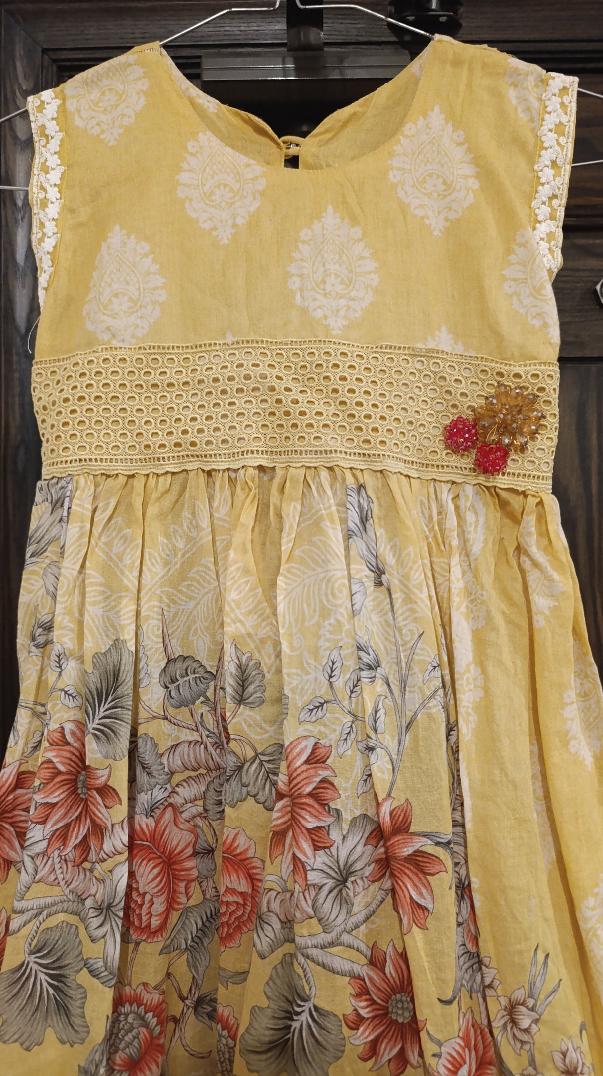 Sapphire Girls Frock | Girls Skirts & Dresses | Size: 4 to 5 Yrs | Worn Once