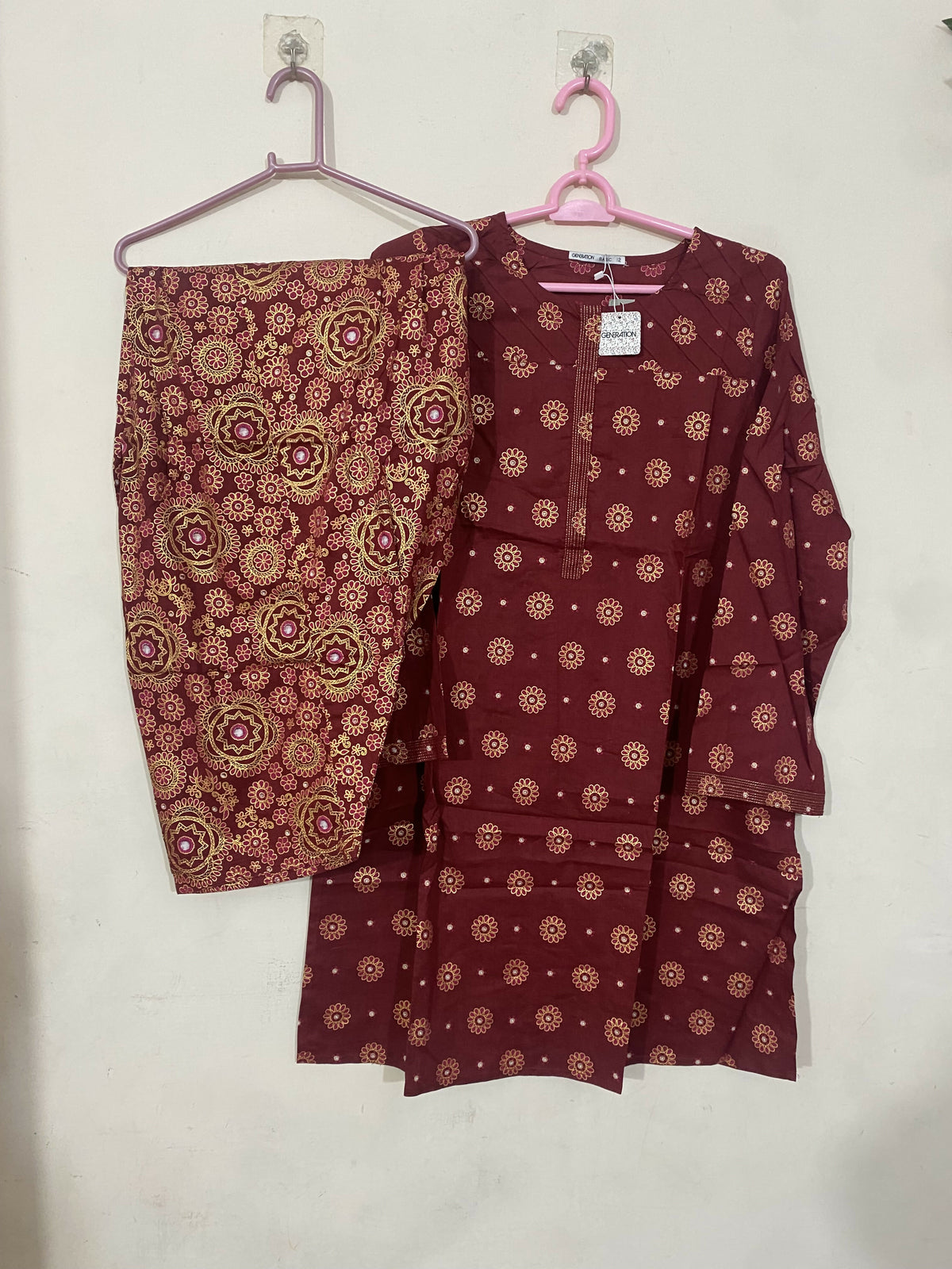 Generation | Women Branded Kurta | Maroon | Large | Brand New