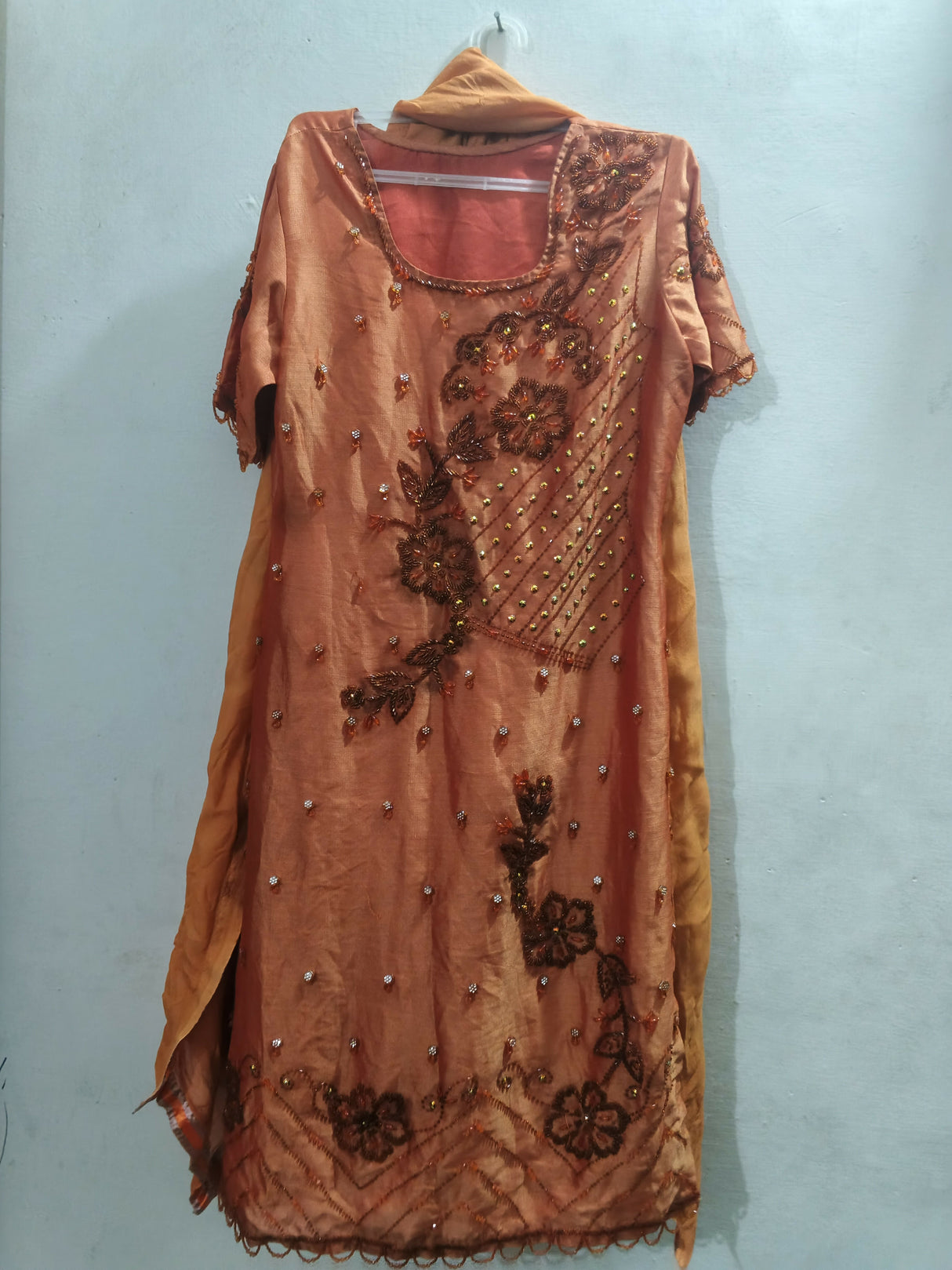 Heavy Embroidered Fancy Suit | Women Locally Made Formals | Medium | Worn Once