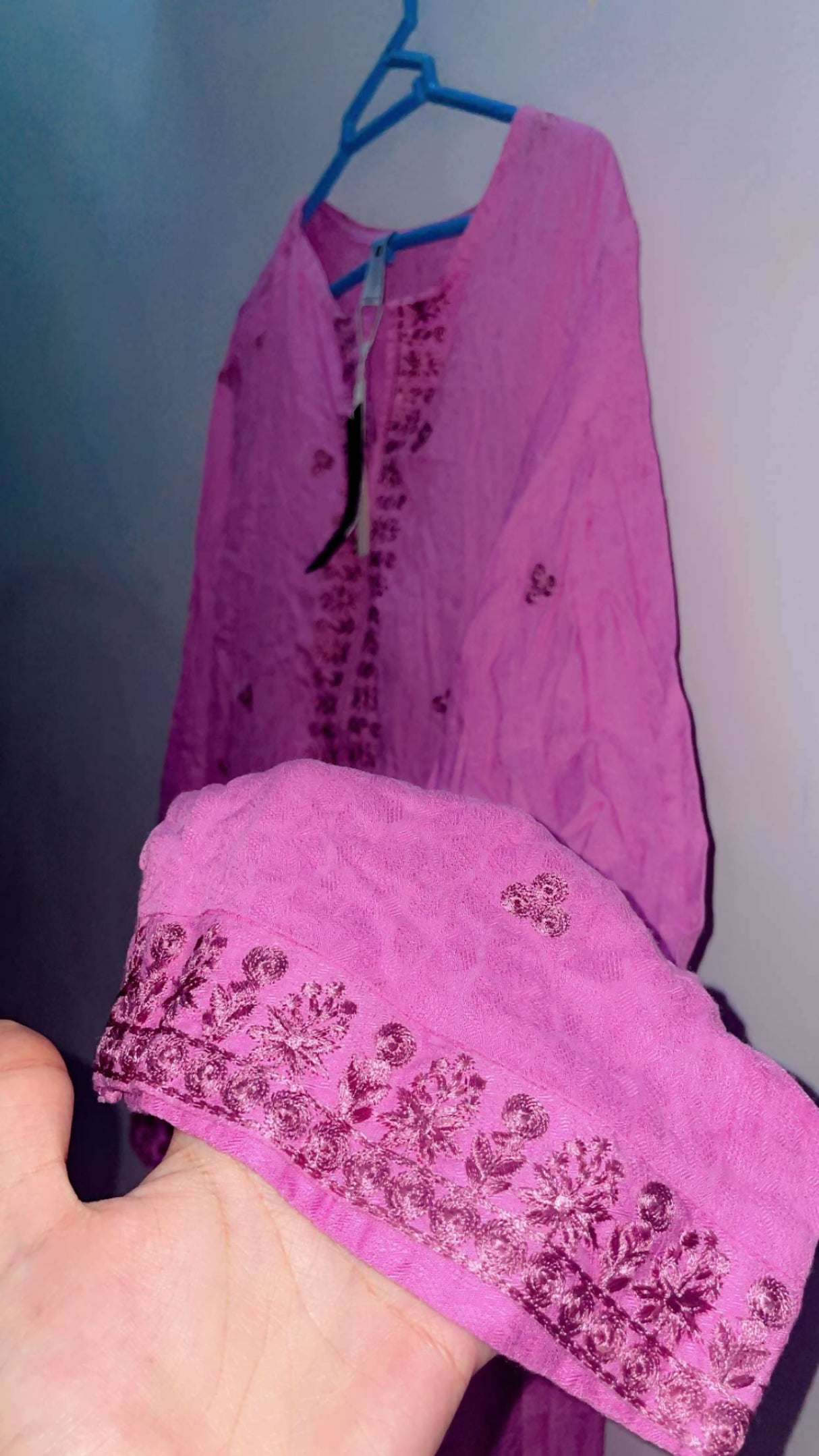 Beyond East | Women Branded Kurta | Medium | Pink | Worn Once
