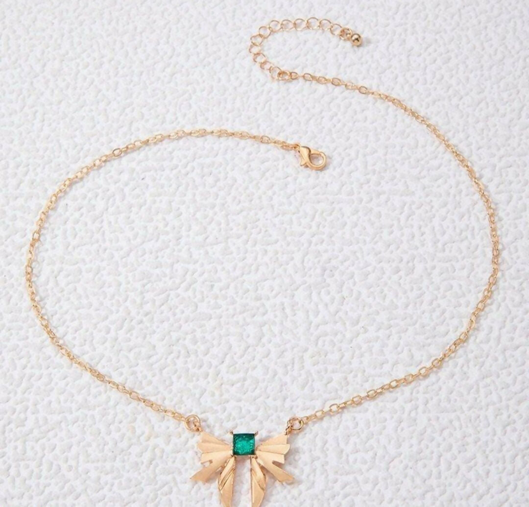 Bowknot Necklace-266 | Women Jewelry | Necklaces & Pendants | Brand New